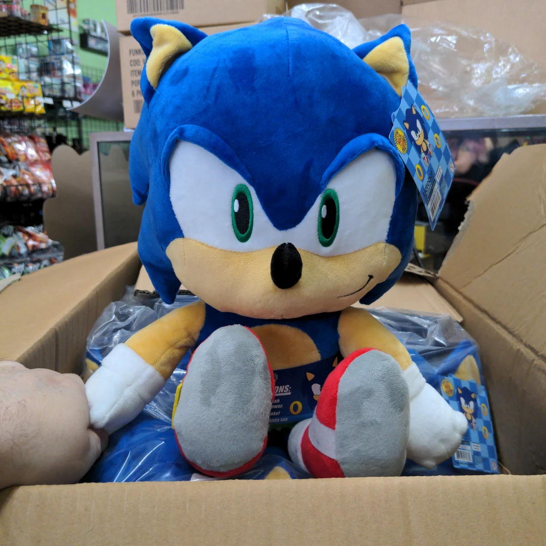 Coupon ⭐ (ONLINE) DRAGON IMPORTS & COLLECTIBLES LLC Sonic The Hedgehog - 16" HugMe Plushes ⌛ 3 (ONLINE) DRAGON IMPORTS & COLLECTIBLES LLC Sonic The Hedgehog - 16" HugMe Plushes
