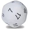 (ONLINE) DRAGON IMPORTS & COLLECTIBLES LLC Plushes D20 Jumbo Plush Die (White)