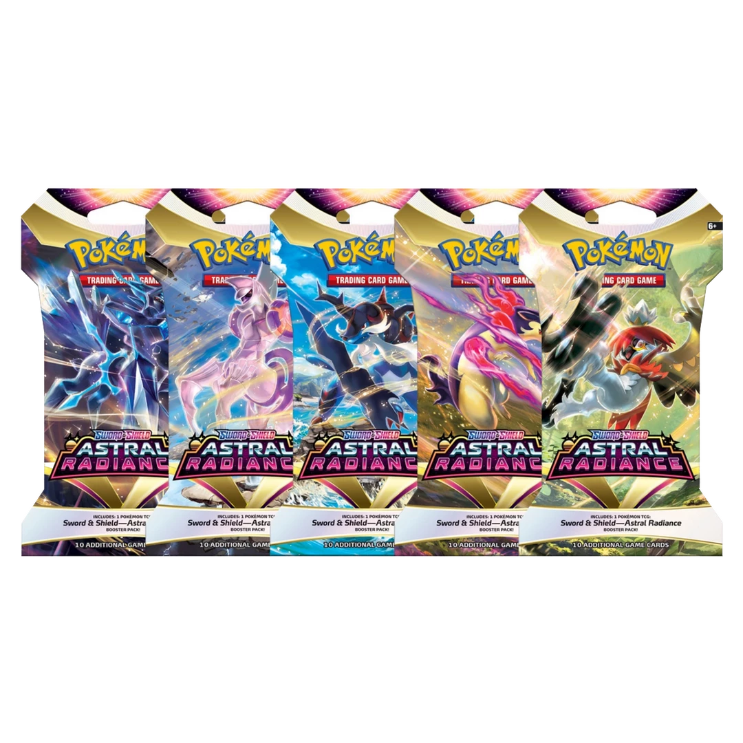 Promo 💯 (ONLINE) DRAGON IMPORTS & COLLECTIBLES LLC AstralRadiance - Pokemon TCG (Sword And Shield) Single Pack 😀 3 (ONLINE) DRAGON IMPORTS & COLLECTIBLES LLC AstralRadiance - Pokemon TCG (Sword And Shield) Single Pack