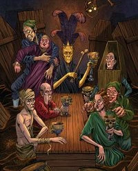 (ONLINE) DRAGON IMPORTS & COLLECTIBLES LLC Edgar Allan Poe Tarot - ROSE WRIGHT, EUGENE SMITH Divination / ALT Culture