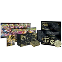 (ONLINE) DRAGON IMPORTS & COLLECTIBLES LLC Zacian Or Zamazenta: Pokémon TCG: Sword & Shield Elite Trainer Box Plus Games/TCG