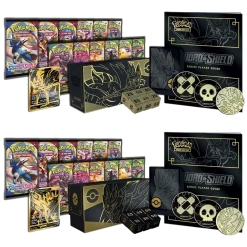 (ONLINE) DRAGON IMPORTS & COLLECTIBLES LLC Zacian Or Zamazenta: Pokémon TCG: Sword & Shield Elite Trainer Box Plus Games/TCG