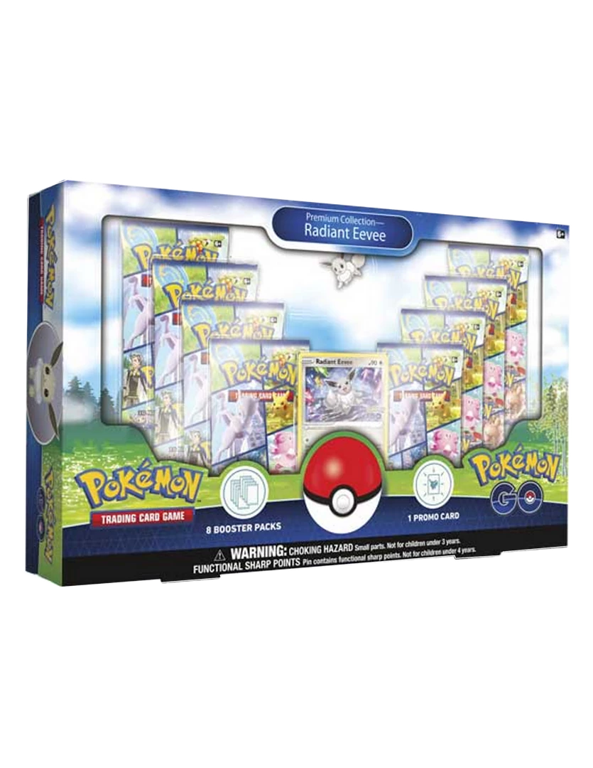 Flash Sale 🛒 (ONLINE) DRAGON IMPORTS & COLLECTIBLES LLC Pokémon TCG: Pokémon GO Premium Collection (Radiant Eevee) - Pokemon Games/TCG 🧨 3 (ONLINE) DRAGON IMPORTS & COLLECTIBLES LLC Pokémon TCG: Pokémon GO Premium Collection (Radiant Eevee) - Pokemon Games/TCG