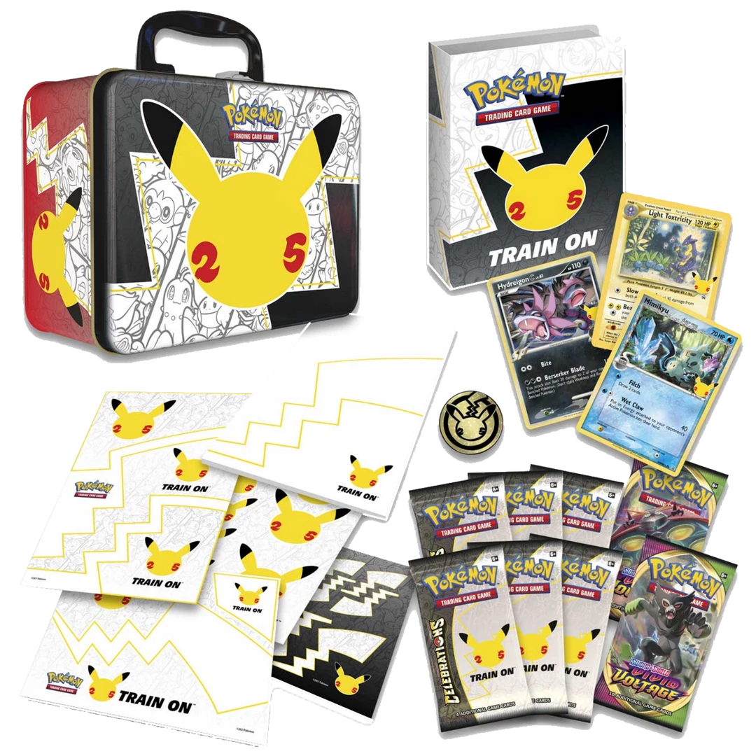 Flash Sale 😉 (ONLINE) DRAGON IMPORTS & COLLECTIBLES LLC Pokémon TCG: Celebrations Collector Chest ✨ 3 (ONLINE) DRAGON IMPORTS & COLLECTIBLES LLC Pokémon TCG: Celebrations Collector Chest