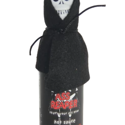 (ONLINE) DRAGON IMPORTS & COLLECTIBLES LLC Food Ass Reaper Hot Sauce With Skull Cap & Cape
