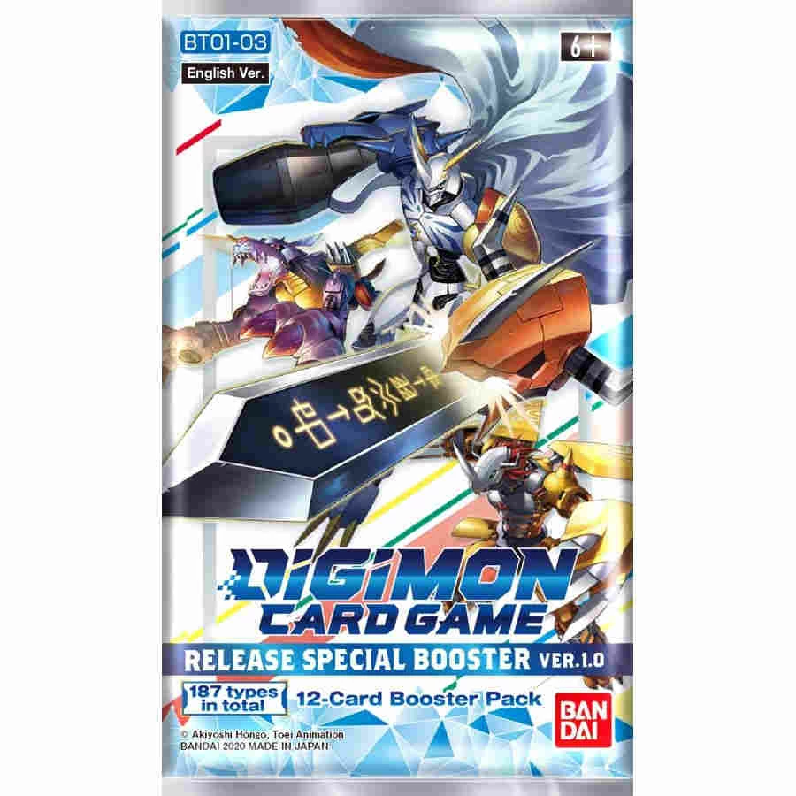 Brand new โ๏ธ (ONLINE) DRAGON IMPORTS & COLLECTIBLES LLC Digimon Card Game - Release Special Booster Ver.1.0 Booster Box Games/TCG ๐ 4 (ONLINE) DRAGON IMPORTS & COLLECTIBLES LLC Digimon Card Game - Release Special Booster Ver.1.0 Booster Box Games/TCG