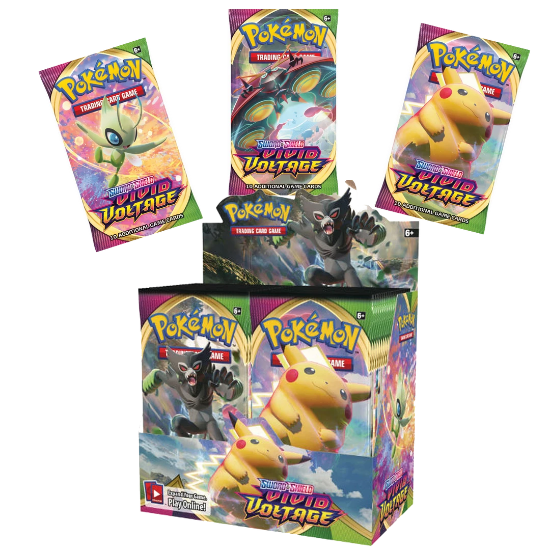 Promo 💯 (ONLINE) DRAGON IMPORTS & COLLECTIBLES LLC POKEMON: SWORD & SHIELD - VIVID VOLTAGE (SINGLES) Games/TCG 🎁 4 (ONLINE) DRAGON IMPORTS & COLLECTIBLES LLC POKEMON: SWORD & SHIELD - VIVID VOLTAGE (SINGLES) Games/TCG