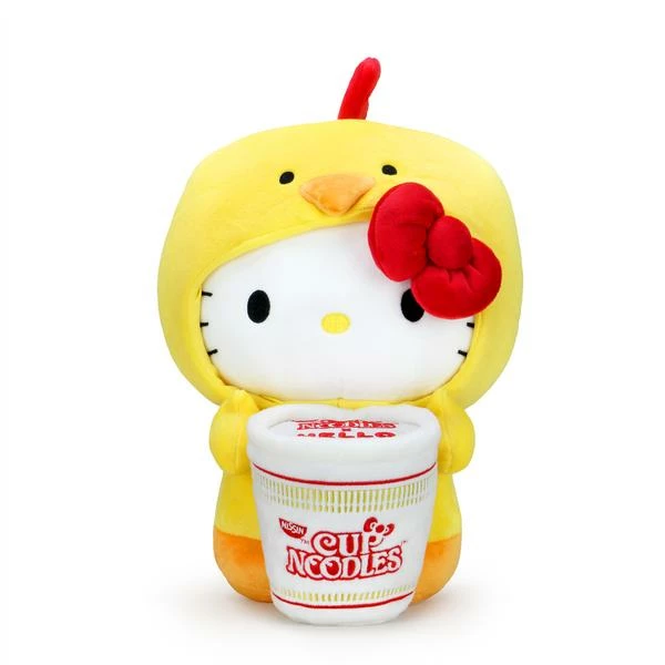 Hot Sale 🎁 (ONLINE) DRAGON IMPORTS & COLLECTIBLES LLC NISSIN CUP NOODLES X HELLO KITTY® CHICKEN CUP MEDIUM PLUSH Plushes 😍 3 (ONLINE) DRAGON IMPORTS & COLLECTIBLES LLC NISSIN CUP NOODLES X HELLO KITTY® CHICKEN CUP MEDIUM PLUSH Plushes