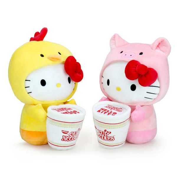 Hot Sale 🎁 (ONLINE) DRAGON IMPORTS & COLLECTIBLES LLC NISSIN CUP NOODLES X HELLO KITTY® CHICKEN CUP MEDIUM PLUSH Plushes 😍 5 (ONLINE) DRAGON IMPORTS & COLLECTIBLES LLC NISSIN CUP NOODLES X HELLO KITTY® CHICKEN CUP MEDIUM PLUSH Plushes