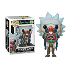 (ONLINE) DRAGON IMPORTS & COLLECTIBLES LLC Rick With Glorzo - Rick And Morty Vinyl Figure Funko Pop!