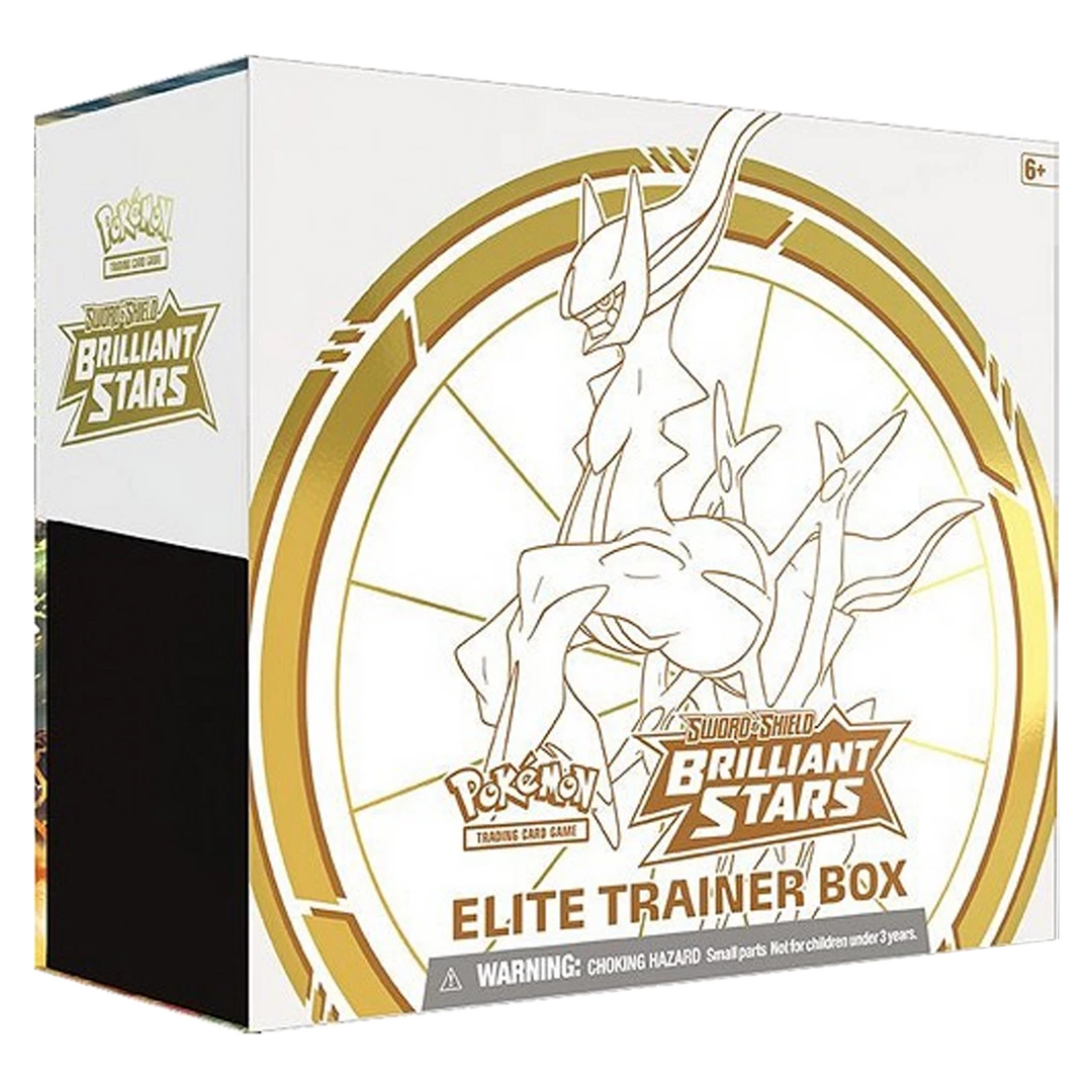 Buy 👏 (ONLINE) DRAGON IMPORTS & COLLECTIBLES LLC Pokémon TCG: Sword & Shield—Brilliant Stars Elite Trainer Box Games/TCG 🎉 3 (ONLINE) DRAGON IMPORTS & COLLECTIBLES LLC Pokémon TCG: Sword & Shield—Brilliant Stars Elite Trainer Box Games/TCG