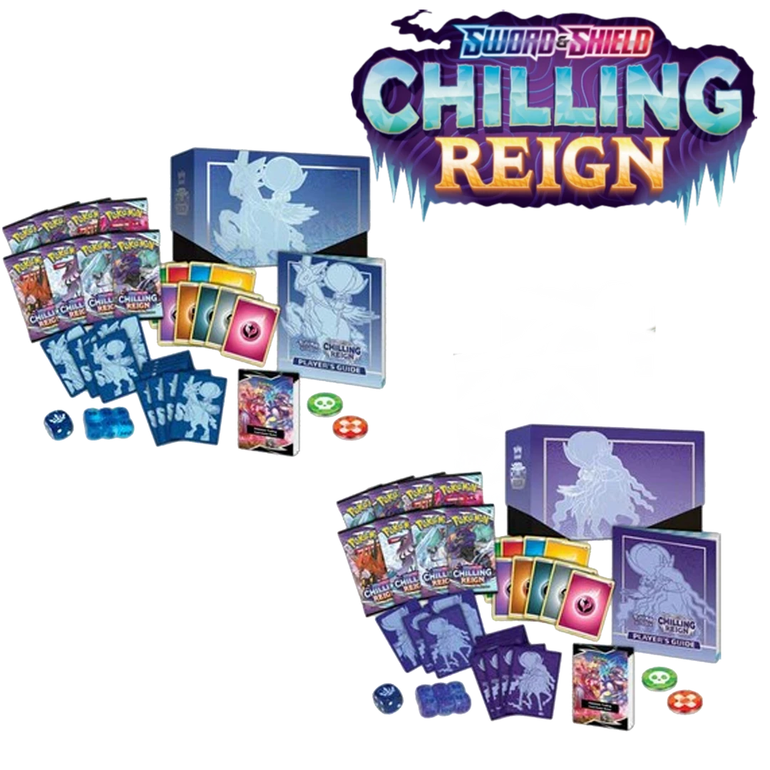 Best Sale 👍 (ONLINE) DRAGON IMPORTS & COLLECTIBLES LLC Chilling Reign - Elite Trainer Box: Pokemon TCG ⭐ 5 (ONLINE) DRAGON IMPORTS & COLLECTIBLES LLC Chilling Reign - Elite Trainer Box: Pokemon TCG