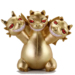 (ONLINE) DRAGON IMPORTS & COLLECTIBLES LLC GODZILLA GHIDORAH PHUNNY PLUSH BY KIDROBOT