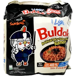 (ONLINE) DRAGON IMPORTS & COLLECTIBLES LLC Food SAMYANG Buldak Light Hot Chicken Flavored Ramen