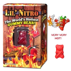 (ONLINE) DRAGON IMPORTS & COLLECTIBLES LLC LiL' Nitro Gummy Bear (Very Hot!) Food