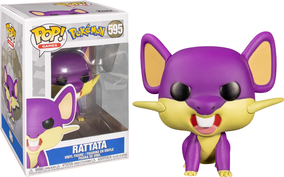 Budget 👍 (ONLINE) DRAGON IMPORTS & COLLECTIBLES LLC Funko Pops! Rattata - Funko Pop Games: Pokémon 👍 3 (ONLINE) DRAGON IMPORTS & COLLECTIBLES LLC Funko Pops! Rattata - Funko Pop Games: Pokémon