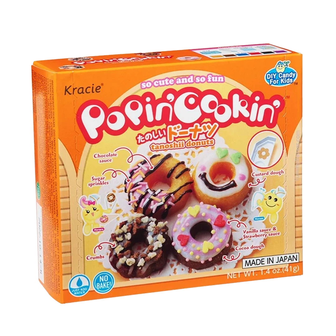 Promo ๐งจ (ONLINE) DRAGON IMPORTS & COLLECTIBLES LLC Donut Making ๐ฌ Candy Set - Popin' Cookin': Kracie ๐ 3 (ONLINE) DRAGON IMPORTS & COLLECTIBLES LLC Donut Making Candy Set - Popin' Cookin': Kracie