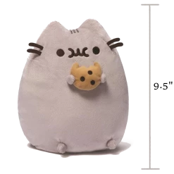(ONLINE) DRAGON IMPORTS & COLLECTIBLES LLC PUSHEEN W/ COOKIE, 9.5" - Pusheen Plushes