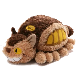 (ONLINE) DRAGON IMPORTS & COLLECTIBLES LLC Plushes CAT BUS, 11 IN - My Neighbor Totoro