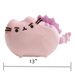 (ONLINE) DRAGON IMPORTS & COLLECTIBLES LLC Pusheenosaurus Cotton Candy, 13" - Pusheen Plushes