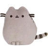 (ONLINE) DRAGON IMPORTS & COLLECTIBLES LLC Plushes Grey Pusheen Squisheen Pet Pose, 6 IN