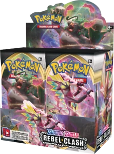 Flash Sale 🎉 (ONLINE) DRAGON IMPORTS & COLLECTIBLES LLC Games/TCG Pokemon TCG (Sword And Shield) Rebel Clash, 36 Pack Booster Box 🌟 3 (ONLINE) DRAGON IMPORTS & COLLECTIBLES LLC Games/TCG Pokemon TCG (Sword And Shield) Rebel Clash, 36 Pack Booster Box