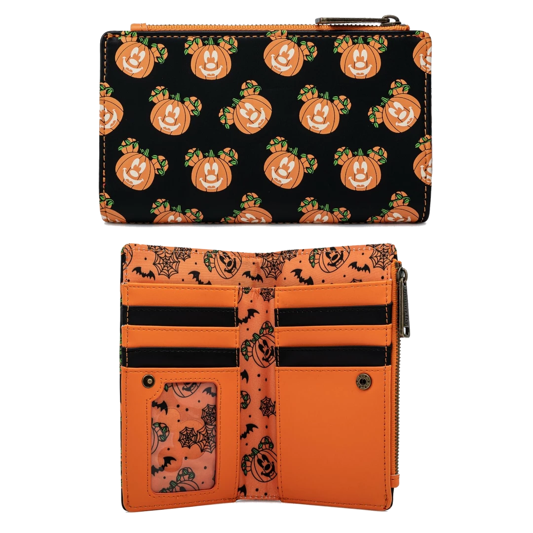 Cheap π (ONLINE) DRAGON IMPORTS & COLLECTIBLES LLC Disney Mick-O-Lantern Flap Wallet X LOUNGEFLY π 3 (ONLINE) DRAGON IMPORTS & COLLECTIBLES LLC Disney Mick-O-Lantern Flap Wallet X LOUNGEFLY