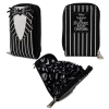 (ONLINE) DRAGON IMPORTS & COLLECTIBLES LLC THE NIGHTMARE BEFORE NBC JACK SKELLINGTON SUIT ACCORDIAN WALLET - LOUNGEFLY X Accessories