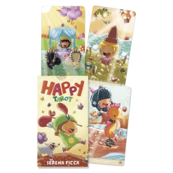 (ONLINE) DRAGON IMPORTS & COLLECTIBLES LLC Happy Tarot - BY SERENA FICCA Divination / ALT Culture