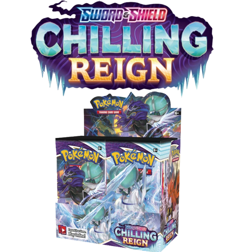 Buy 🌟 (ONLINE) DRAGON IMPORTS & COLLECTIBLES LLC Pokemon TCG (Sword And Shield) Chilling Reign, 36 Pack Booster Box ❤️ 3 (ONLINE) DRAGON IMPORTS & COLLECTIBLES LLC Pokemon TCG (Sword And Shield) Chilling Reign, 36 Pack Booster Box
