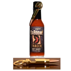 (ONLINE) DRAGON IMPORTS & COLLECTIBLES LLC Caboom! Tracer Hot Sauce With Bullet Keychain