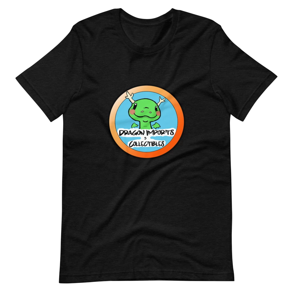 Discount π― Dragon Imports And Collectibles - Funko, Pokemon, Board Games And More! Dragon Imports Logo - Short-Sleeve Unisex T-Shirt π 3 Dragon Imports And Collectibles - Funko, Pokemon, Board Games And More! Dragon Imports Logo - Short-Sleeve Unisex T-Shirt