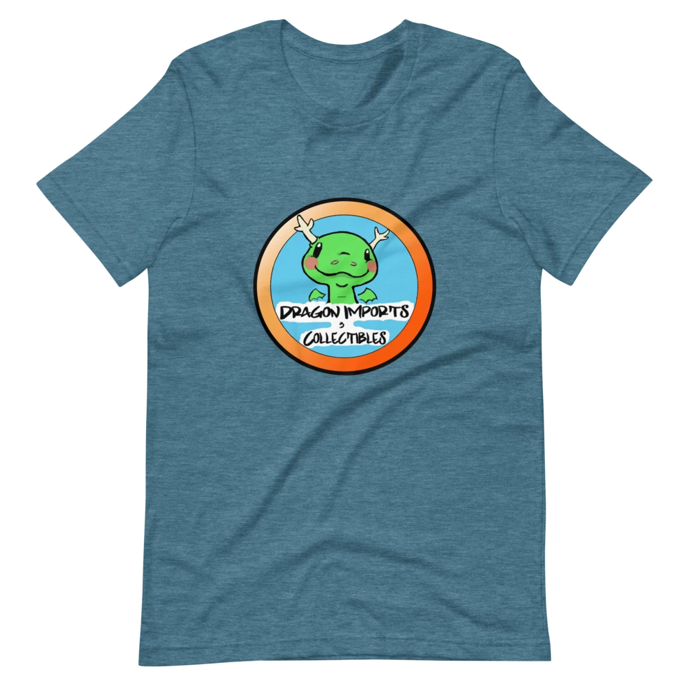 Discount π― Dragon Imports And Collectibles - Funko, Pokemon, Board Games And More! Dragon Imports Logo - Short-Sleeve Unisex T-Shirt π 5 Dragon Imports And Collectibles - Funko, Pokemon, Board Games And More! Dragon Imports Logo - Short-Sleeve Unisex T-Shirt
