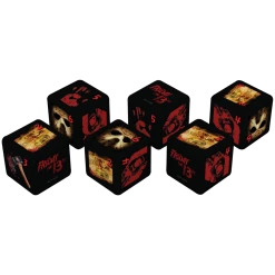 (ONLINE) DRAGON IMPORTS & COLLECTIBLES LLC Dice Set: D6 Friday The 13th TCG Accessories