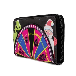 (ONLINE) DRAGON IMPORTS & COLLECTIBLES LLC Accessories Oogie Boogie Wheel Ziparound Wallet - LOUNGEFLY X