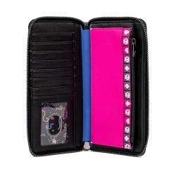 (ONLINE) DRAGON IMPORTS & COLLECTIBLES LLC Accessories Oogie Boogie Wheel Ziparound Wallet - LOUNGEFLY X