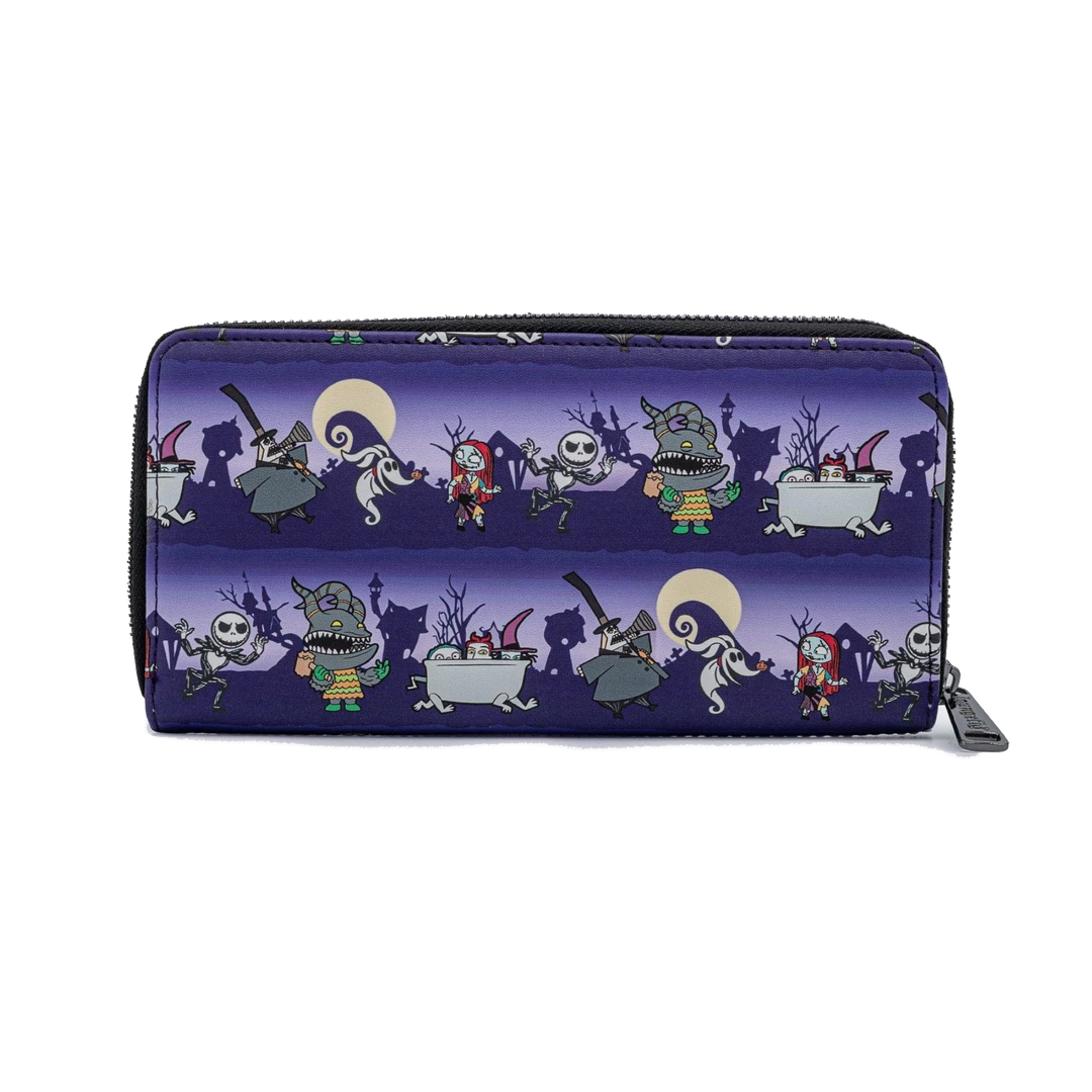 Coupon π (ONLINE) DRAGON IMPORTS & COLLECTIBLES LLC Nightmare Before π Christmas π Halloween Line Ziparound Wallet - LOUNGEFLY X Accessories β¨ 3 (ONLINE) DRAGON IMPORTS & COLLECTIBLES LLC Nightmare Before Christmas Halloween Line Ziparound Wallet - LOUNGEFLY X Accessories