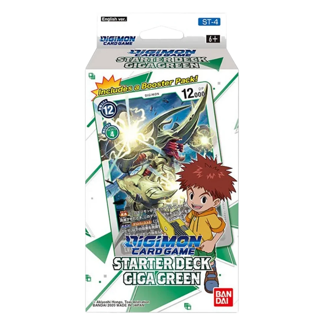 Deals π (ONLINE) DRAGON IMPORTS & COLLECTIBLES LLC Giga Green: Digimon TCG Starter Decks βοΈ 3 (ONLINE) DRAGON IMPORTS & COLLECTIBLES LLC Giga Green: Digimon TCG Starter Decks