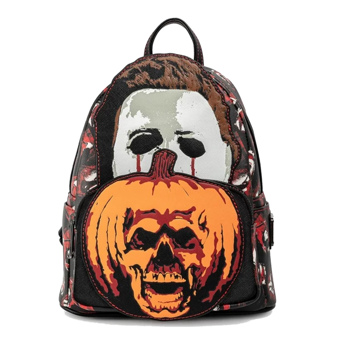 Cheapest π (ONLINE) DRAGON IMPORTS & COLLECTIBLES LLC π Halloween II Michael Myers Pumpkin Mini-Backpack X LOUNGEFLY π€© 3 (ONLINE) DRAGON IMPORTS & COLLECTIBLES LLC Halloween II Michael Myers Pumpkin Mini-Backpack X LOUNGEFLY